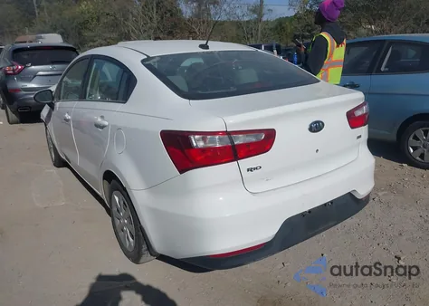 2016 Kia Rio Lx из США, поврежденный, VIN KNADM4A36G6620362